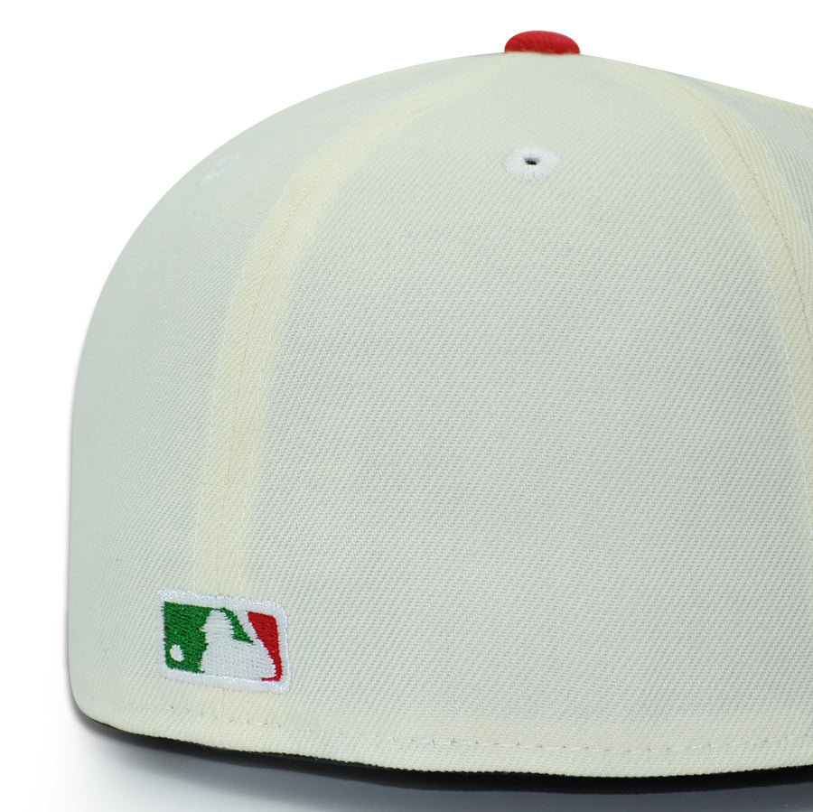 Texas Rangers "TRIUNFO" Exclusive New Era 59Fifty Fitted Hat - Chrome/Cilantro