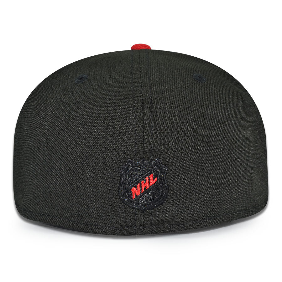 Detroit Red Wings "SPECIALTY" Exclusive New Era 59Fifty Fitted Hat - Black/Red