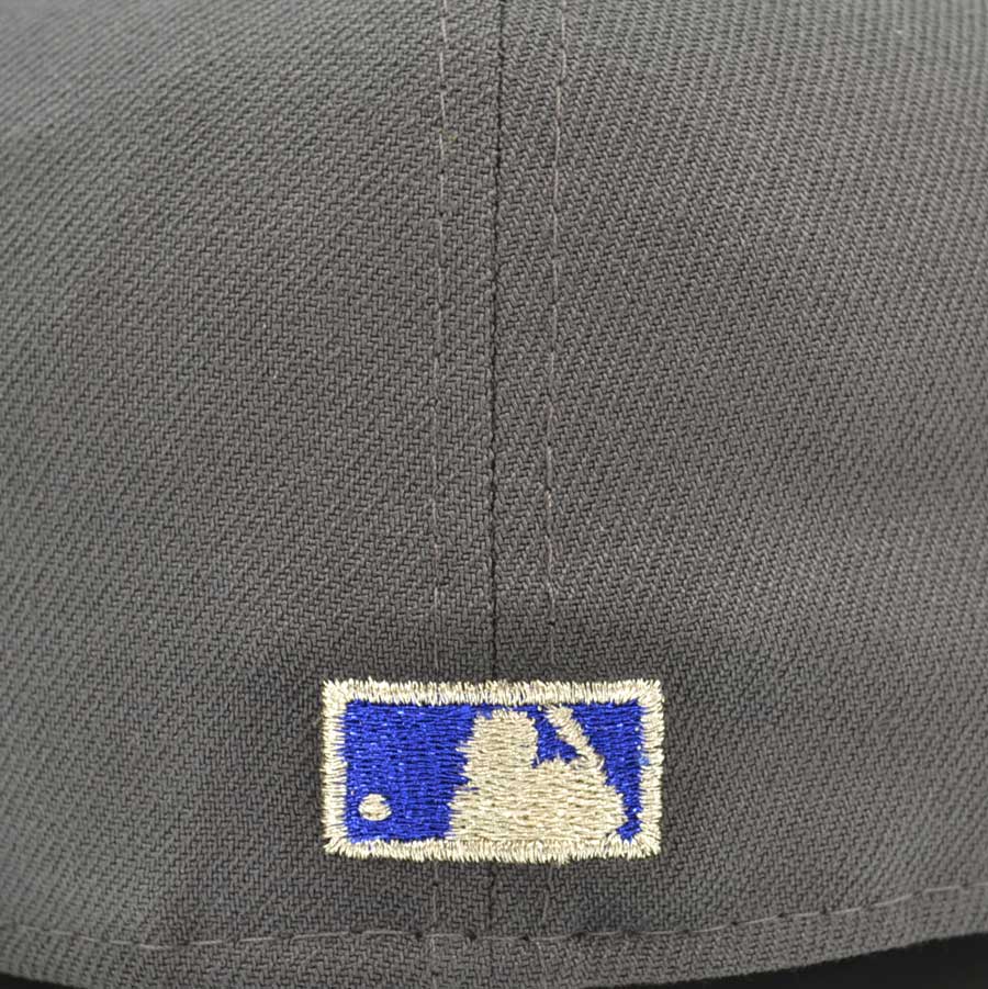 Brooklyn Dodgers "MR 42" Exclusive New Era 59Fifty Fitted Hat - Graphite/Royal