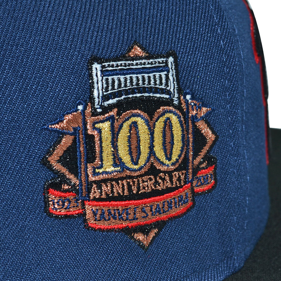 New York Yankees "FISH SCALE" Exclusive New Era 59Fifty Fitted Hat - Oceanside/Black