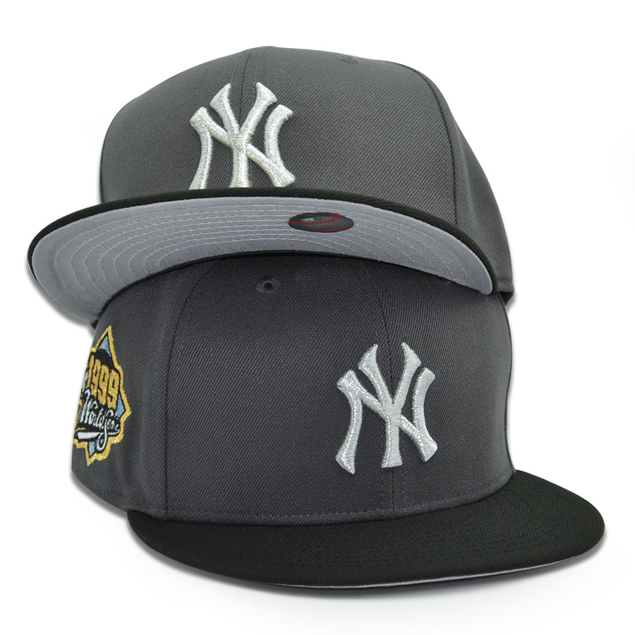 New York Yankees "PRINCE AKEEM" Exclusive New Era 59Fifty Fitted Hat - Dark Graphite/Black