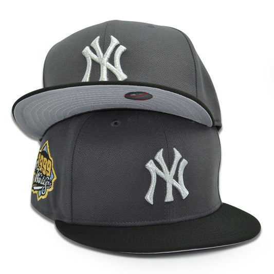 New York Yankees "PRINCE AKEEM" Exclusive New Era 59Fifty Fitted Hat - Dark Graphite/Black