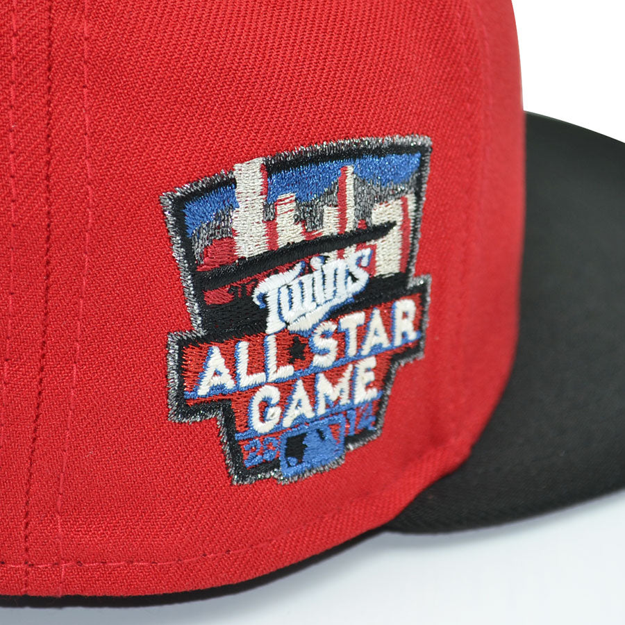 Minnesota Twins "MULTIVERSE OF MADNESS" Exclusive New Era 59Fifty Fitted Hat - Scarlet/Black