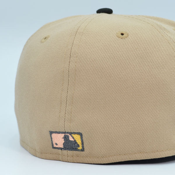 Washington Nationals 2019 WORLD SERIES Exclusive New Era 59Fifty Fitted Hat - Camel/Black