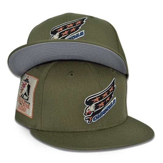 Washington Capitals "DMVet" Exclusive New Era 59Fifty Fitted Hat - New Olive