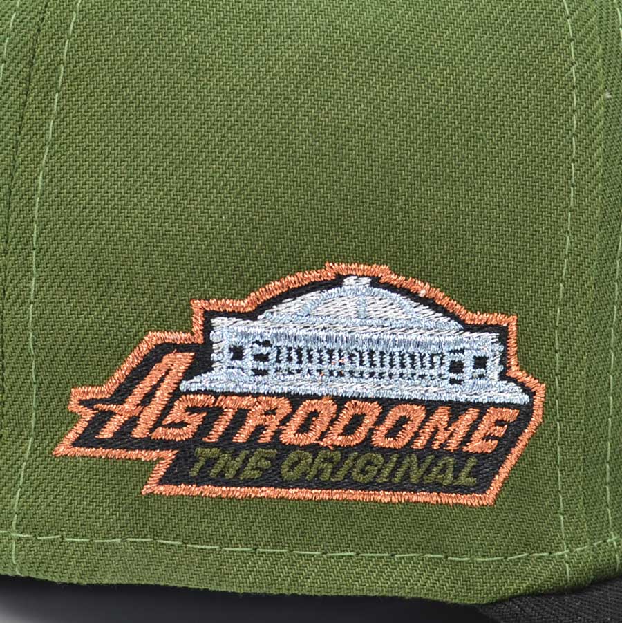 Houston Astros ASTRODOME Exclusive New Era 59Fifty Fitted Hat - Rifle Green/Black