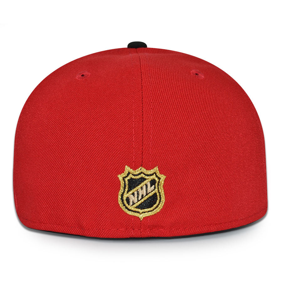 Ottawa Senators "TROJAN WAR" Exclusive New Era 59Fifty Fitted Hat - Scarlet/Black