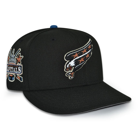 Washington Capitals "SCREAMING EAGLE" Exclusive New Era 59Fifty Fitted Hat - Black