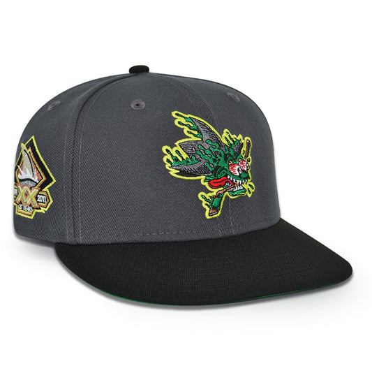 San Jose Sharks "JIMBO" Exclusive New Era 59Fifty Fitted Hat - Dark Graphite/Black
