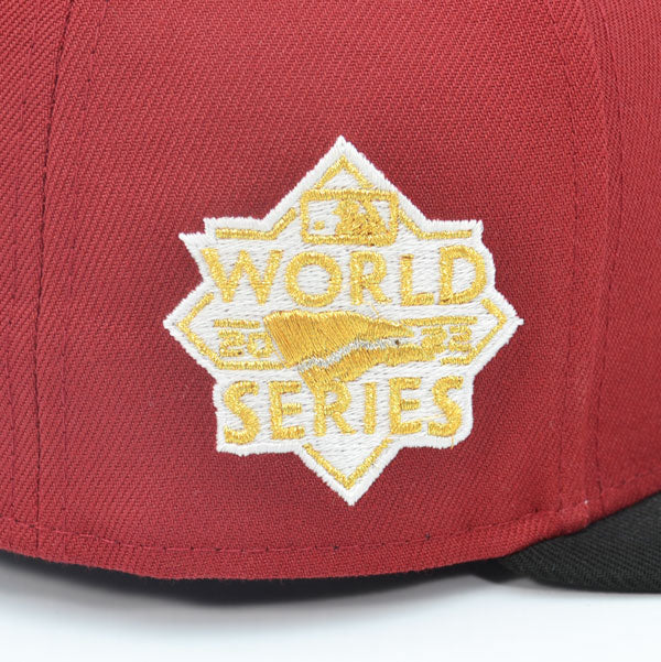 Houston Astros 2022 WORLD SERIES Exclusive New Era 59Fifty Fitted Hat - Brick/Black