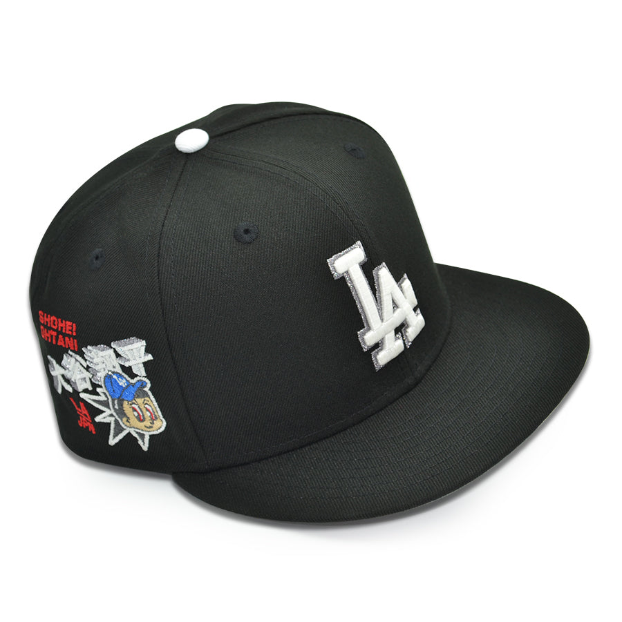 Los Angeles Dodgers "STRAIGHT OUTTA LA" Exclusive New Era 59Fifty Fitted Hat - Black