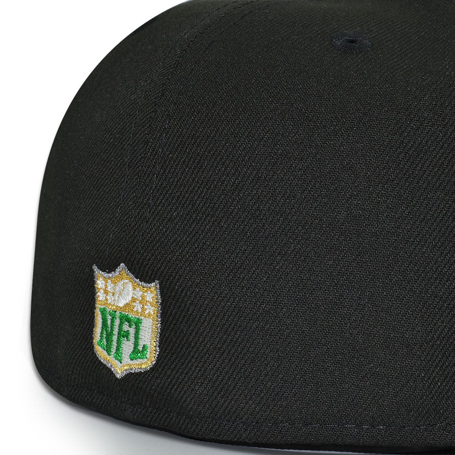 Green Bay Packers "PACK ATTACK" Exclusive New Era 59Fifty Fitted Hat - Black/Dark Green