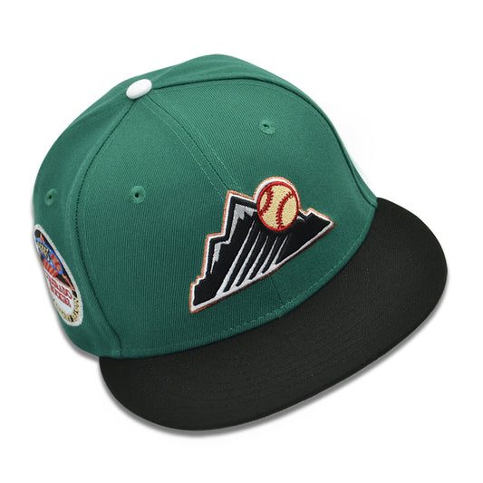 Colorado Rockies "ROCK LEE" Exclusive New Era 59Fifty Fitted Hat - Emerald/Black