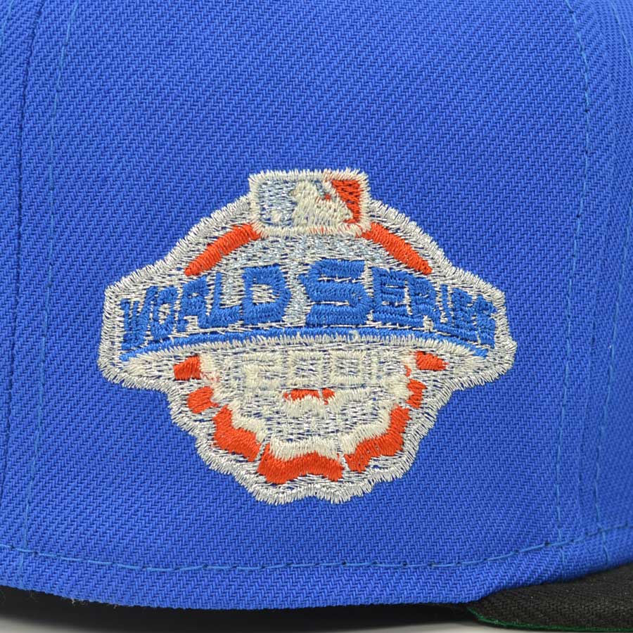 Arizona Diamondbacks 2001 WORLD SERIES Exclusive New Era 59Fifty Fitted Hat - Blue Bead/Black