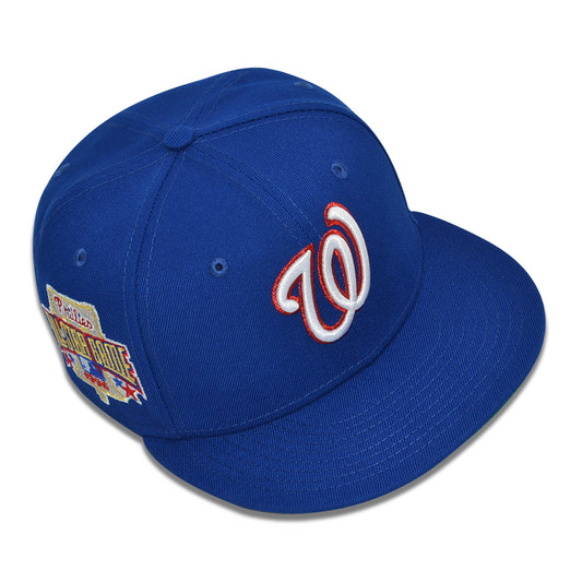Washington Nationals "MEMORIAL BLUE" Exclusive New Era 59Fifty Fitted Hat - Light Royal