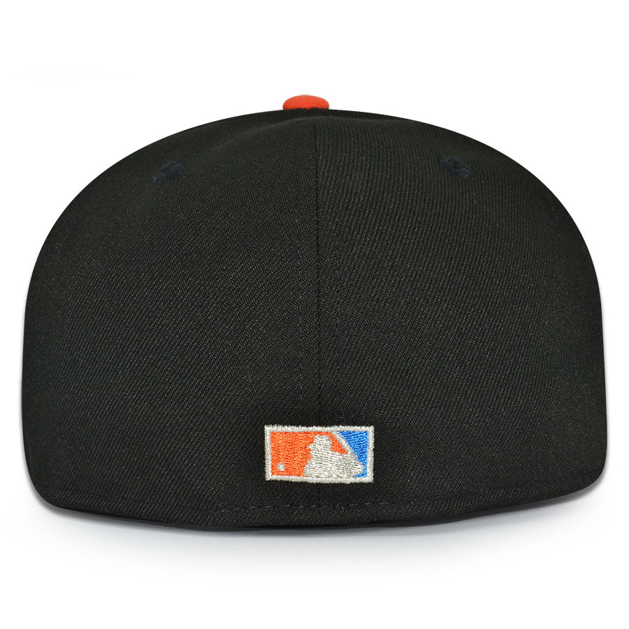 New York Mets "METROPOLITAN" Exclusive New Era 59Fifty Fitted Hat - Black/Royal
