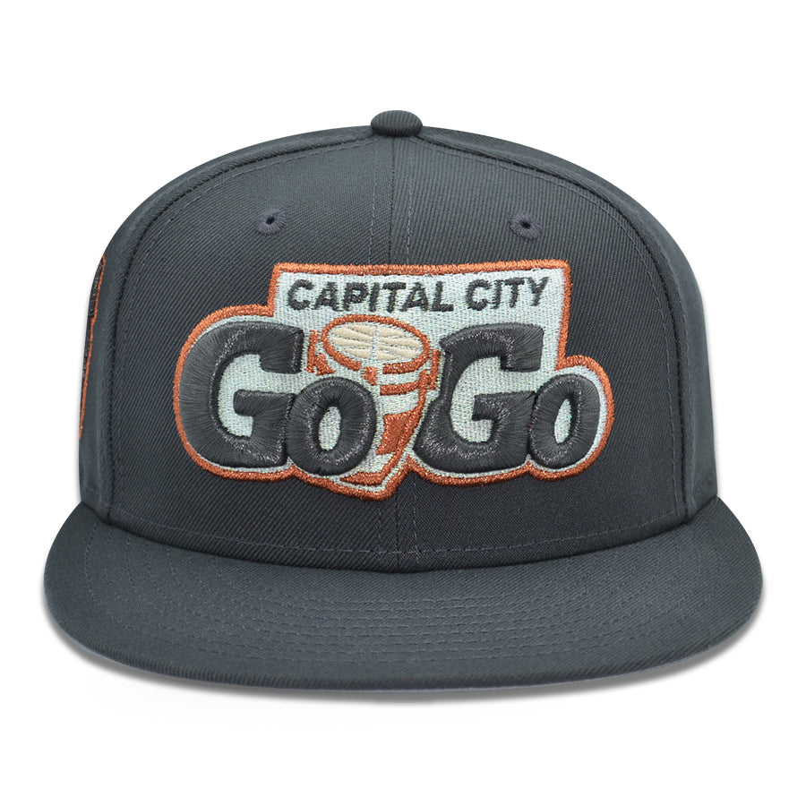 Capital City Go-Go "CAPITAL BLOOM" Wizards Exclusive New Era 59Fifty Fitted Hat - Dk Graphite