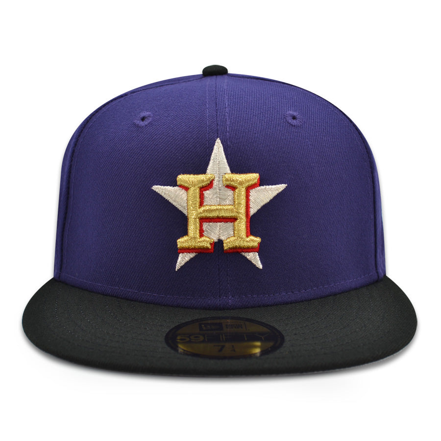 Houston Astros "THE BALLER" Exclusive New Era 59Fifty Fitted Hat - Purple/Black