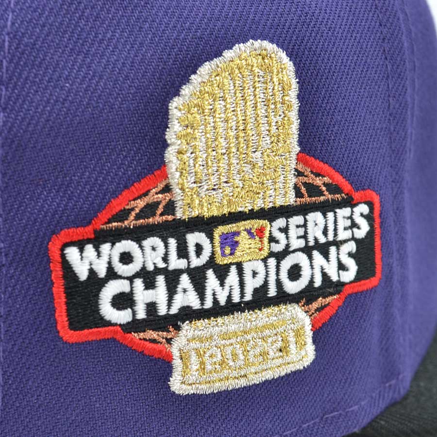 Houston Astros "THE BALLER" Exclusive New Era 59Fifty Fitted Hat - Purple/Black