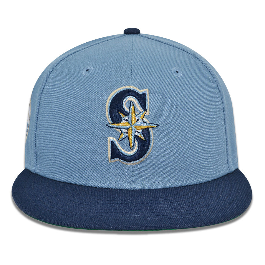 Seattle Mariners "THE ICHI" Exclusive New Era 59Fifty Fitted Hat - Faded Blue/Ocean Side