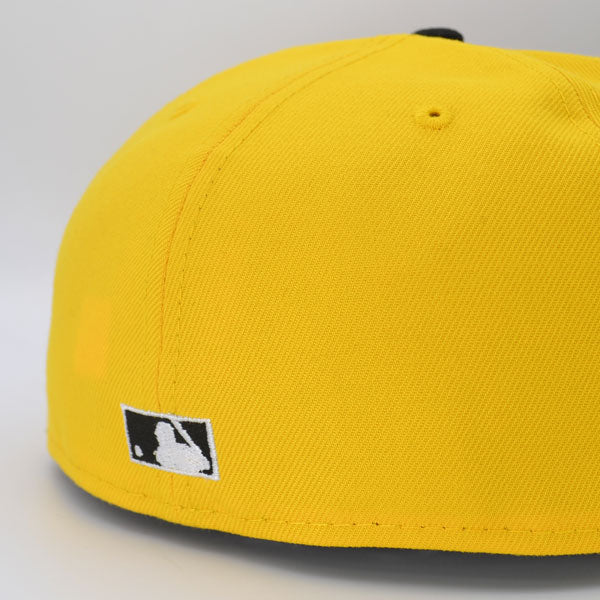 Arizona Diamondbacks 1989 INAUGURAL Exclusive New Era 59Fifty Fitted Hat - Canary Yellow/Black