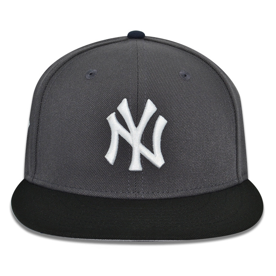 New York Yankees "GRAFFITI WALLS" Exclusive New Era 59Fifty Fitted Hat - Dark Graphite/Black