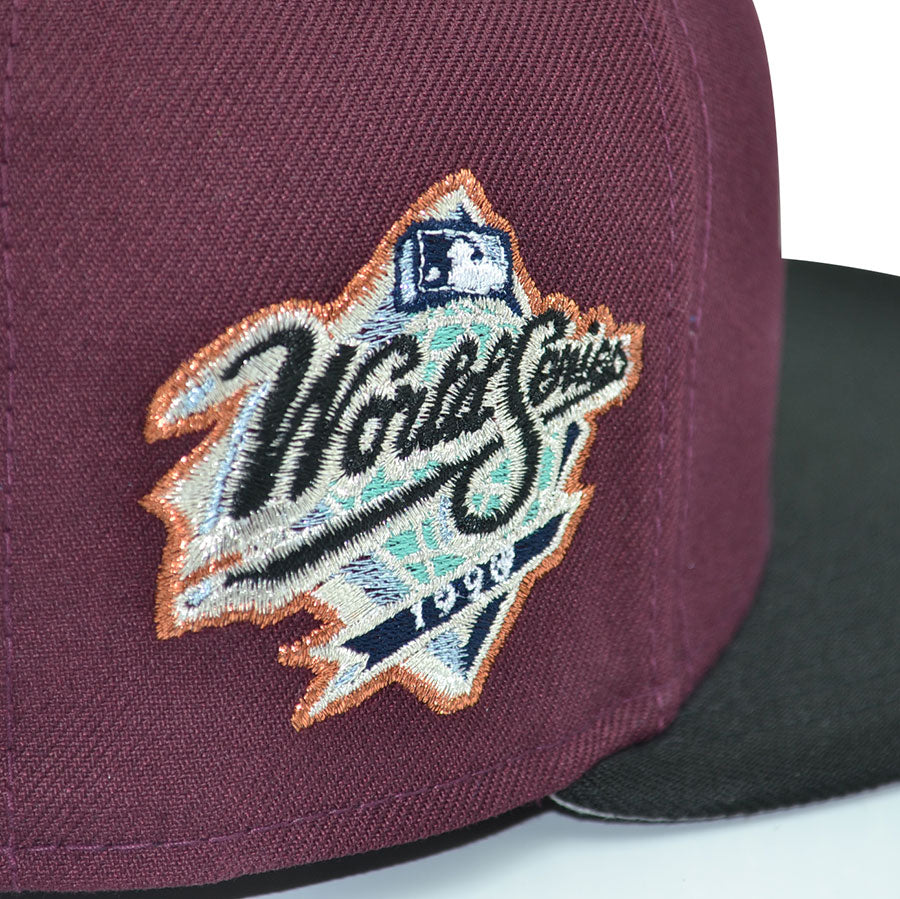 New York Yankees "NEW YOUNG" Exclusive New Era 59Fifty Fitted Hat - Maroon/Black