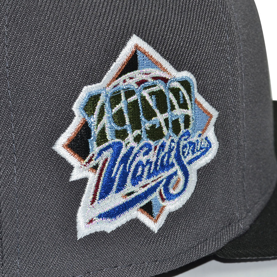 New York Yankees "GRAFFITI WALLS" Exclusive New Era 59Fifty Fitted Hat - Dark Graphite/Black