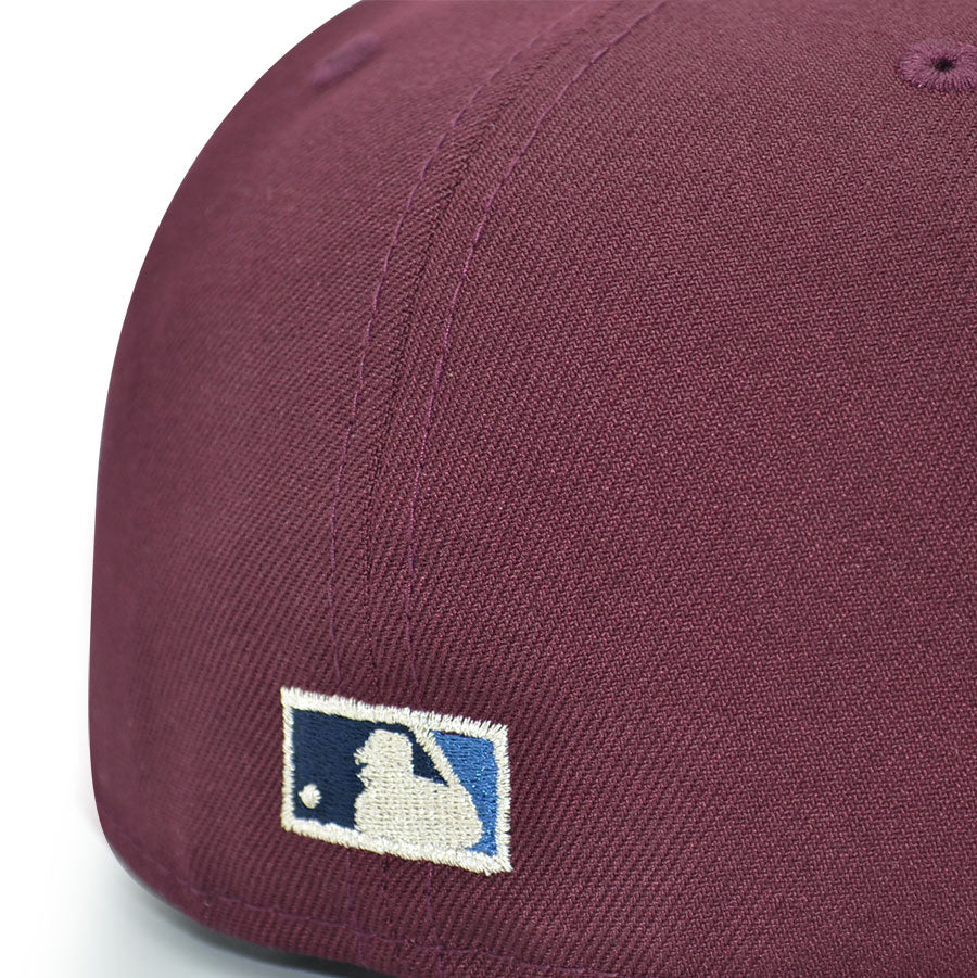 New York Yankees "NEW YOUNG" Exclusive New Era 59Fifty Fitted Hat - Maroon/Black