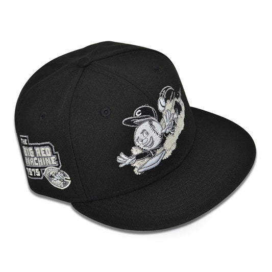 Cincinnati Reds "75' DYNASTY" Exclusive New Era 59Fifty Fitted Hat - Black