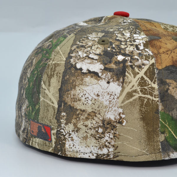 Washington Nationals DC 2008 INAUGURAL SEASON Exclusive New Era 59Fifty Fitted Hat - Real Tree Camo/Black