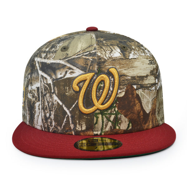 Washington Nationals 2018 ALL-STAR GAME Exclusive New Era 59Fifty Fitted Hat - Real Tree Camo/H-Red