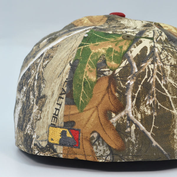 Washington Nationals 2018 ALL-STAR GAME Exclusive New Era 59Fifty Fitted Hat - Real Tree Camo/H-Red