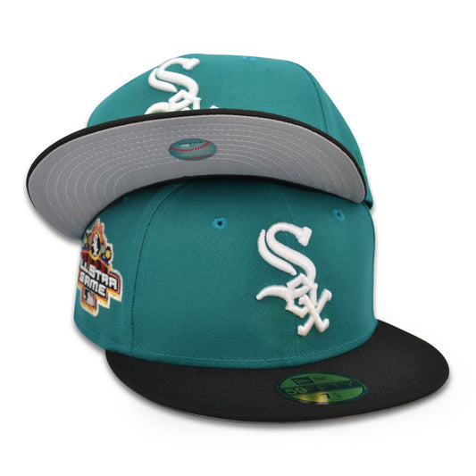 Chicago White Sox 2003 ALL-STAR GAME Exclusive New Era 59Fifty Fitted Hat - Teal/Black