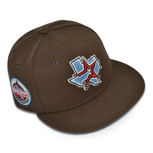 Houston Astros "THE TEXAN" Exclusive New Era 59Fifty Fitted Hat - Walnut