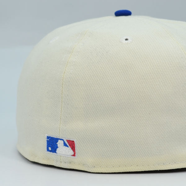 Washington Senators Script Alternate Logo Exclusive New Era 59Fifty Fitted Hat - Chrome/Light Royal