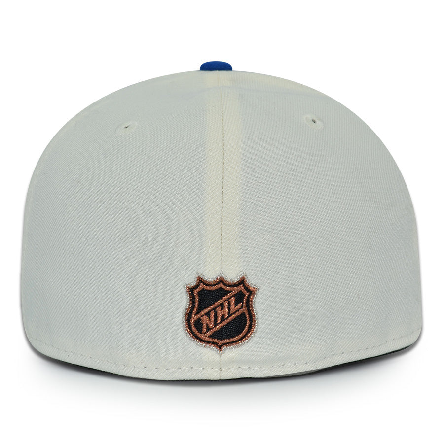 Tampa Bay Lightning "STRIKE TWICE" Exclusive New Era 59Fifty Fitted Hat - Chrome/Black