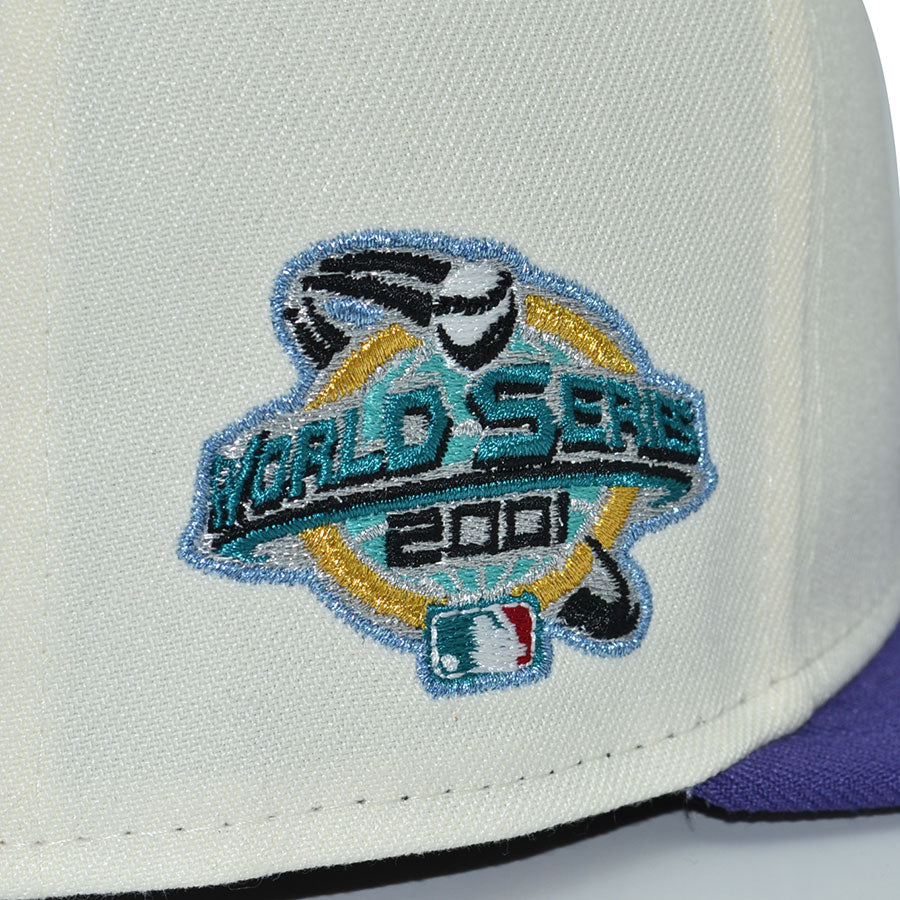 Arizona Diamondbacks "VINTAGE AIR" Exclusive New Era 59Fifty Fitted Hat - Chrome/New Orchid