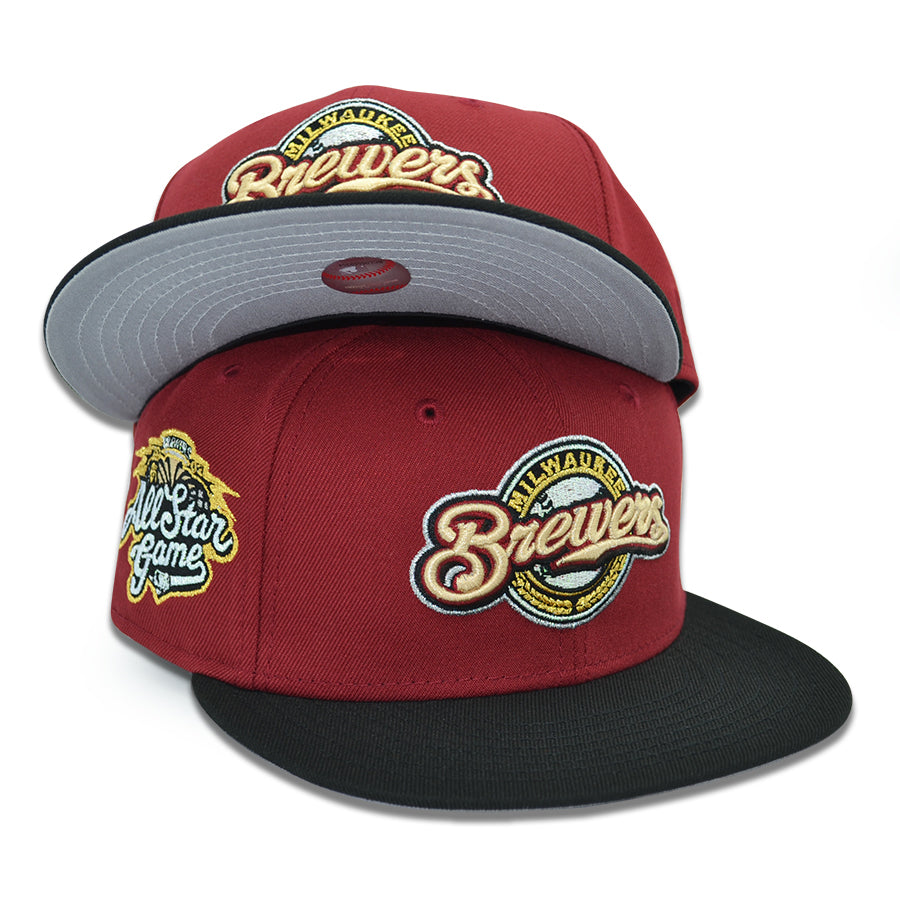 Milwaukee Brewers "BO' RAI CHO" Exclusive New Era 59Fifty Fitted Hat - Brick/Black