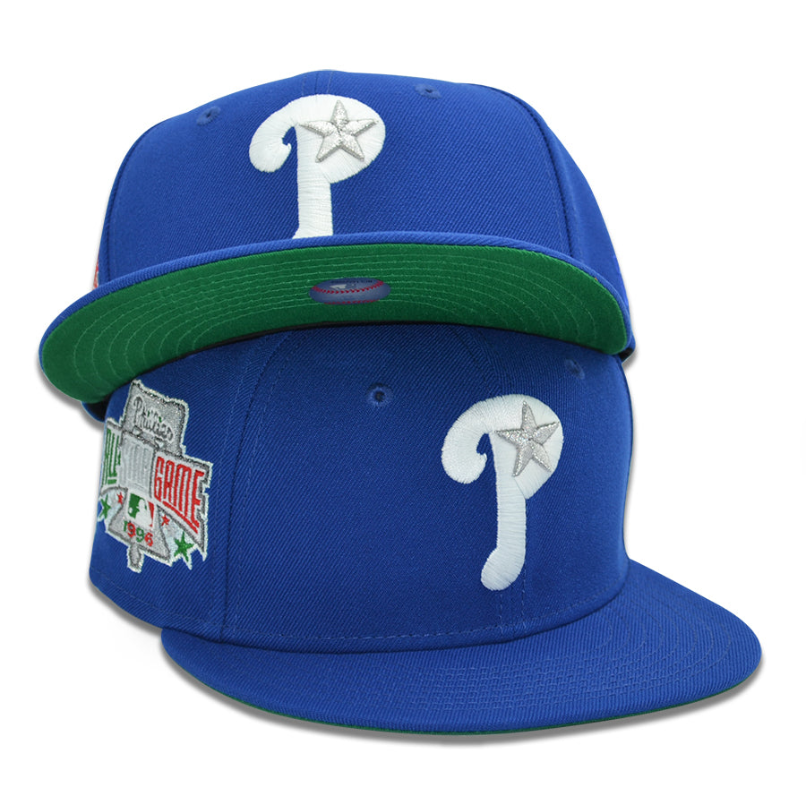 Philadelphia Phillies"MALDINI" Exclusive New Era 59Fifty Fitted Hat - Light Royal