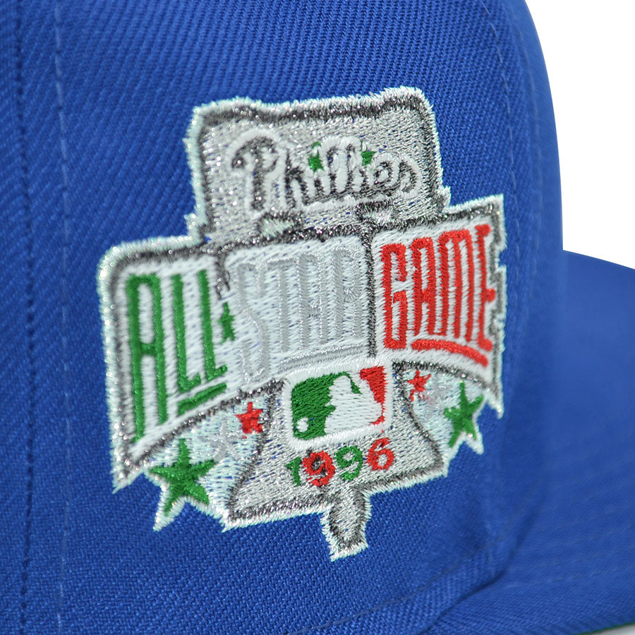 Philadelphia Phillies"MALDINI" Exclusive New Era 59Fifty Fitted Hat - Light Royal