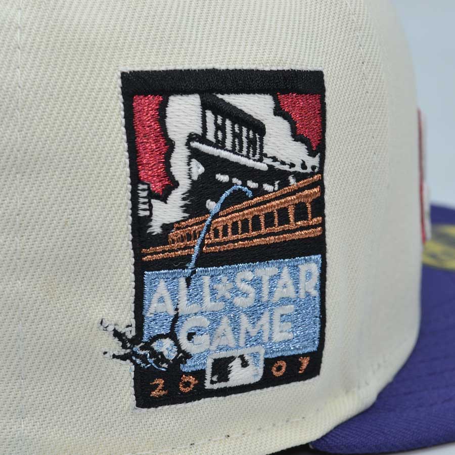 San Francisco Giants 2007 ALL-STAR GAME Exclusive New Era 59Fifty Fitted Hat - Chrome/Orchid