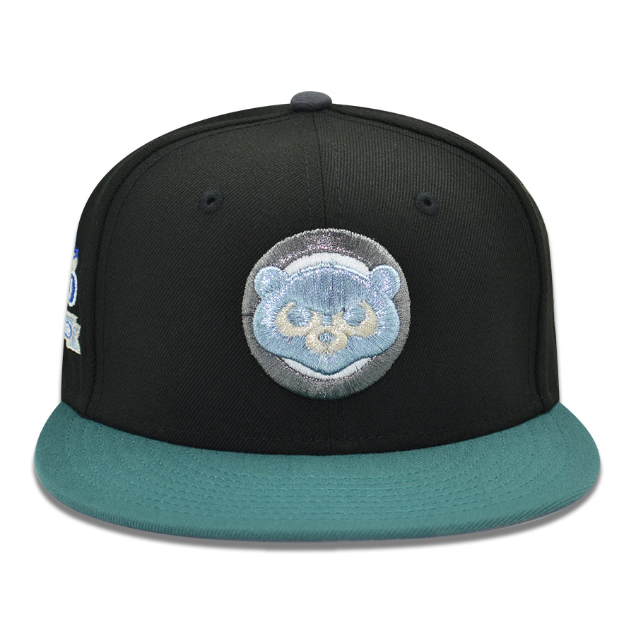 Chicago Cubs "RUBIX CUBS" Exclusive New Era 59Fifty Fitted Hat - Black/Pine Needle