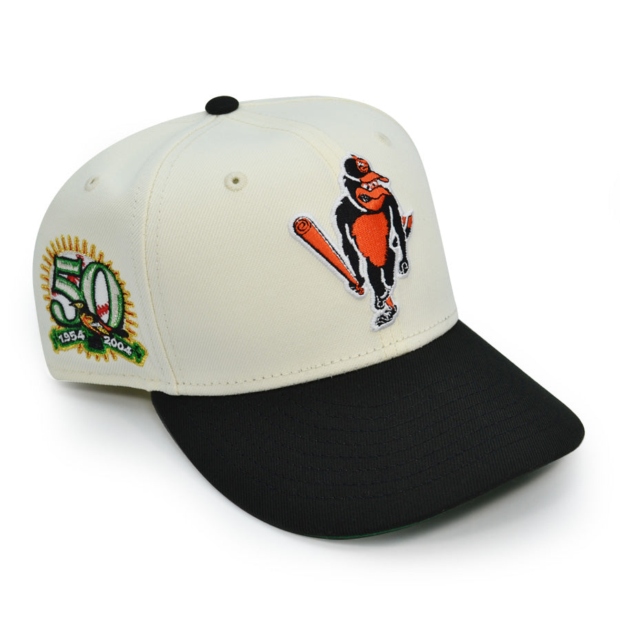 Baltimore Orioles MADD 50TH ANNIVERSARY Exclusive New Era 59Fifty Fitted Hat - Chrome/Black