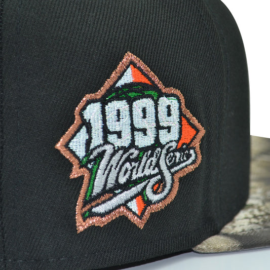 Atlanta Braves "A-TOWN" Exclusive New Era 59Fifty Fitted Hat - Black/Real Tree