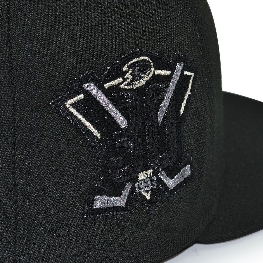 Anaheim Ducks "SHADOW QUACK" Exclusive New Era 59Fifty Fitted Hat - Black