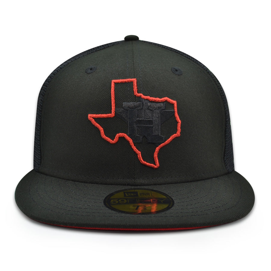 Houston Astros "Sweet J" Exclusive New Era 59Fifty Trucker Fitted Hat - Black