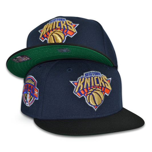 New York Knicks "THE MECCA" Exclusive New Era 59Fifty Fitted Hat - Night Shift Navy/Black