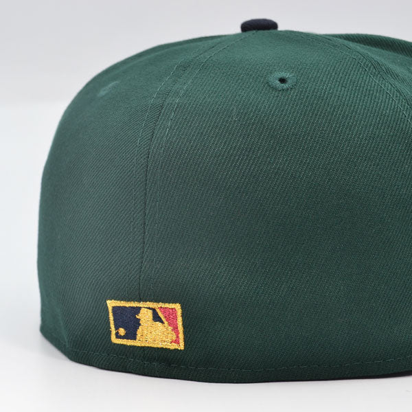 Anaheim Angels 50th Anniversary Exclusive New Era 59Fifty Fitted Hat - Dark Green/Navy