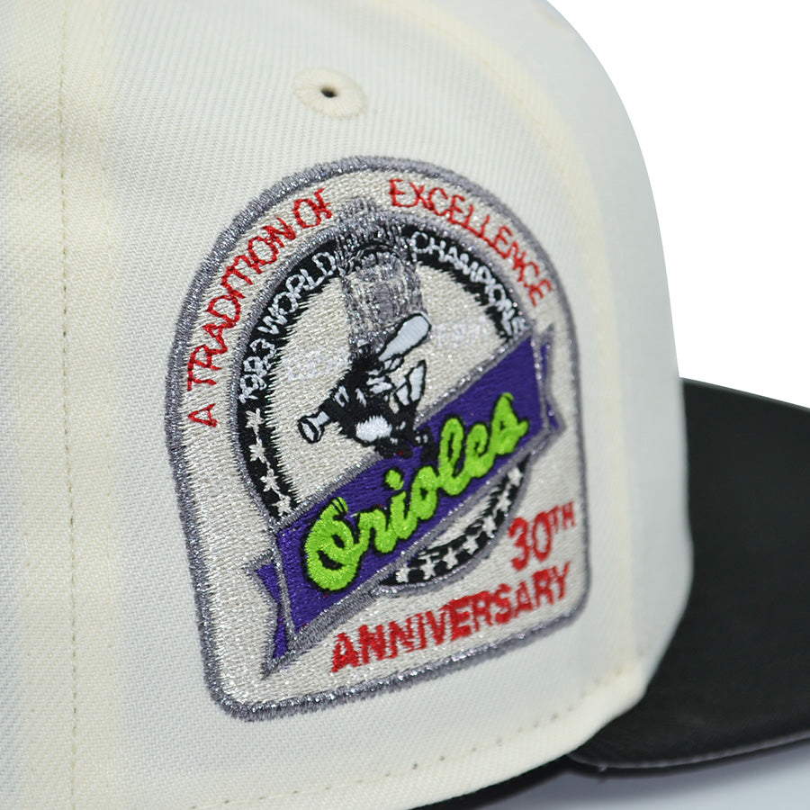 Baltimore Orioles "BEETLE J" Exclusive New Era 59Fifty Fitted Hat - Chrome/Black